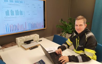 Tuotannon tehokkuuden reaaliaikainen seuranta mahdollistui tulostaulujen avulla